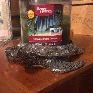 Turtle yankee candle holder!